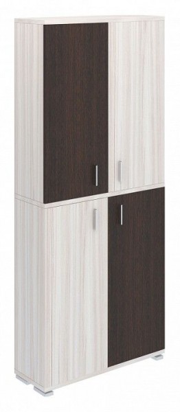 Шкаф книжный Домино ПУ-30-3 в Верхней Салде - verhnyaya-salda.ok-mebel.com | фото