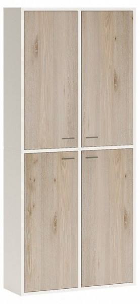 Шкаф книжный Домино СУ(ш2в2)+4ФГ в Верхней Салде - verhnyaya-salda.ok-mebel.com | фото