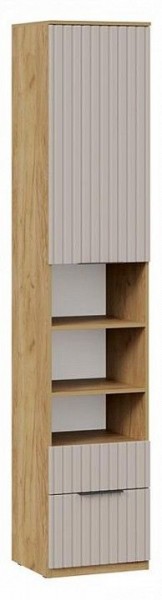 Шкаф комбинированный Хилтон Исп. 2 в Верхней Салде - verhnyaya-salda.ok-mebel.com | фото 2