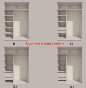 Шкаф-купе 1500 серии SILVER S1+S1+B2+PL2 (2 ящика+1 штанга+1 полка) профиль «Серебро» в Верхней Салде - verhnyaya-salda.ok-mebel.com | фото 5