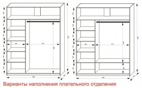 Шкаф-купе 1800 серии SOFT D8+D2+B2+PL4 (2 ящика+F обр.штанга) профиль «Графит» в Верхней Салде - verhnyaya-salda.ok-mebel.com | фото 7