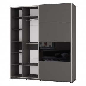 Шкаф-купе Харви ШКК-10 (графит) в Верхней Салде - verhnyaya-salda.ok-mebel.com | фото 2