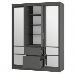 Шкаф-купе Симпл ШКК-06 (графит) в Верхней Салде - verhnyaya-salda.ok-mebel.com | фото 2