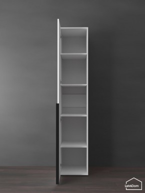 Шкаф Linnea MHR-1-2 2050х400х510 (Белый-М 11.1.2) в Верхней Салде - verhnyaya-salda.ok-mebel.com | фото 4