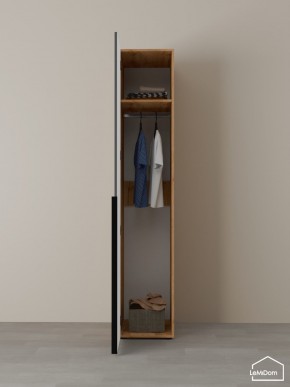 Шкаф Linnea MHR-1 2050х400х510 (ДВ-М 11.1.25) в Верхней Салде - verhnyaya-salda.ok-mebel.com | фото 4