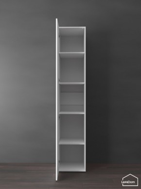 Шкаф Linnea MHR-1PO-2 2050х400х510 (Белый-М 11.1.2) в Верхней Салде - verhnyaya-salda.ok-mebel.com | фото 4