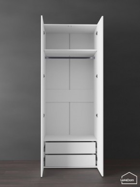 Шкаф Linnea MHR-2PO-3 2050х800х510 (Белый-М 11.1.2) в Верхней Салде - verhnyaya-salda.ok-mebel.com | фото 4