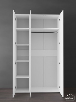Шкаф Linnea MHR-3PO-1 2050х1200х510 (Белый-М 11.1.2) в Верхней Салде - verhnyaya-salda.ok-mebel.com | фото 5