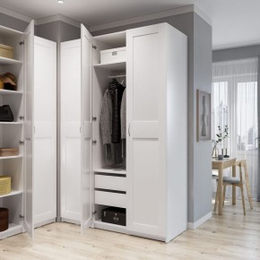 Шкаф МАКС однодверный, цвет белый в Верхней Салде - verhnyaya-salda.ok-mebel.com | фото 4