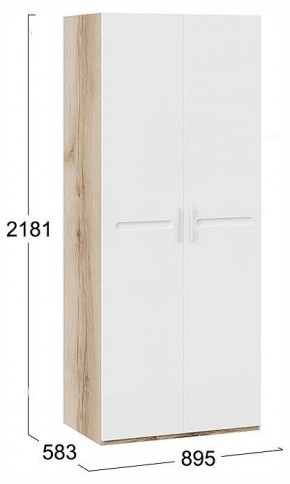 Шкаф платяной Фьюжн ТД-260.07.02 в Верхней Салде - verhnyaya-salda.ok-mebel.com | фото 4