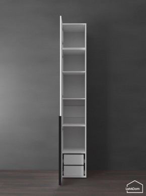 Шкаф с антресолью Linnea MHR-1A-4 2450х400х510 (Белый-М 11.1.2) в Верхней Салде - verhnyaya-salda.ok-mebel.com | фото 6