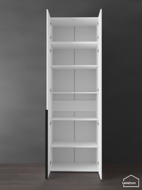 Шкаф с антресолью Linnea MHR-2A-2 2450х800х510 (Белый-М 11.1.2) в Верхней Салде - verhnyaya-salda.ok-mebel.com | фото 4