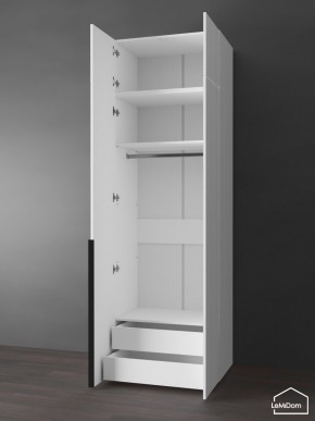 Шкаф с антресолью Linnea MHR-2A-3 2450х800х510 (Белый-М 11.1.2) в Верхней Салде - verhnyaya-salda.ok-mebel.com | фото 5