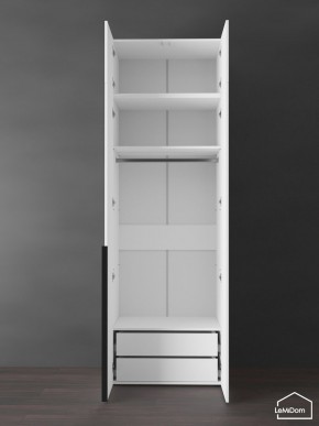 Шкаф с антресолью Linnea MHR-2A-3 2450х800х510 (Белый-М 11.1.2) в Верхней Салде - verhnyaya-salda.ok-mebel.com | фото 6