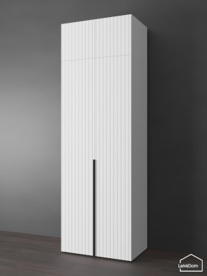Шкаф с антресолью Linnea MHR-2A-3 2450х800х510 (Белый-М 11.1.2) в Верхней Салде - verhnyaya-salda.ok-mebel.com | фото 7