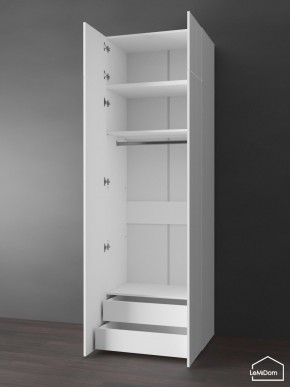 Шкаф с антресолью Linnea MHR-2POA-3 2450х800х510 (Белый-М 11.1.2) в Верхней Салде - verhnyaya-salda.ok-mebel.com | фото 6