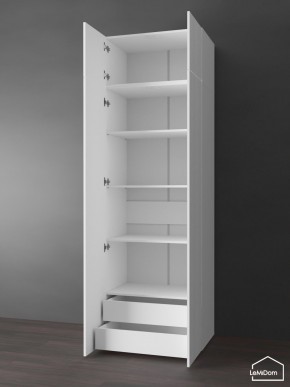 Шкаф с антресолью Linnea MHR-2POA-4 2450х800х510 (Белый-М 11.1.2) в Верхней Салде - verhnyaya-salda.ok-mebel.com | фото 5