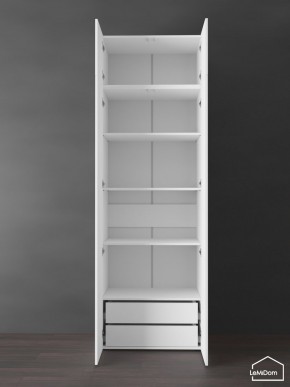 Шкаф с антресолью Linnea MHR-2POA-4 2450х800х510 (Белый-М 11.1.2) в Верхней Салде - verhnyaya-salda.ok-mebel.com | фото 6