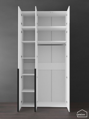 Шкаф с антресолью Linnea MHR-3A-1 2450х1200х510 (Белый-М 11.1.2) в Верхней Салде - verhnyaya-salda.ok-mebel.com | фото 5