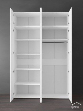 Шкаф с антресолью Linnea MHR-4POA-1 2450х1600х510 (Белый-М 11.1.2) в Верхней Салде - verhnyaya-salda.ok-mebel.com | фото 4