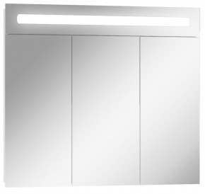 Шкаф-зеркало Аврора 80 с подсветкой LED Домино (DV8009HZ) в Верхней Салде - verhnyaya-salda.ok-mebel.com | фото 1