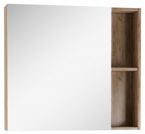 Шкаф-зеркало Craft 80 левый/правый Домино (DCr2204HZ) в Верхней Салде - verhnyaya-salda.ok-mebel.com | фото