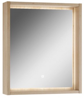 Шкаф-зеркало Nice 60 с подсветкой Домино (DN4706HZ) в Верхней Салде - verhnyaya-salda.ok-mebel.com | фото