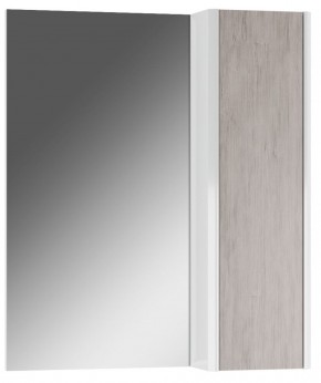 Шкаф-зеркало Uno 60 Дуб серый левый/правый Домино (DU1503HZ) в Верхней Салде - verhnyaya-salda.ok-mebel.com | фото