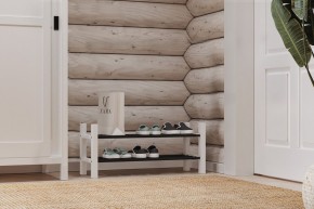 Скамья 85х37 Кантри для обуви белая в Верхней Салде - verhnyaya-salda.ok-mebel.com | фото 4