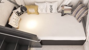 Стандарт Кровать 0900, цвет венге, ШхГхВ 93,5х203,5х70 см., сп.м. 900х2000 мм., без матраса, основание есть в Верхней Салде - verhnyaya-salda.ok-mebel.com | фото 6