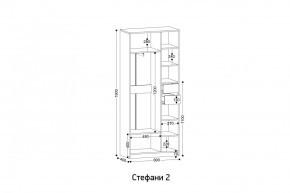 СТЕФАНИ-2 Шкаф в Верхней Салде - verhnyaya-salda.ok-mebel.com | фото 2