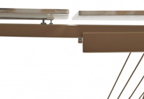 Стол ACERRA NEW 160 GLOSS GRAND JADE SOLID CERAMIC/ каркас цвета шампань, ®DISAUR в Верхней Салде - verhnyaya-salda.ok-mebel.com | фото 7