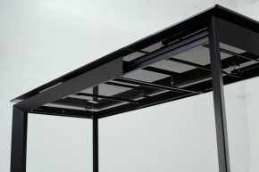 Стол CREMONA 180 KL-99 Белый мрамор матовый, итальянская керамика / черный каркас, ®DISAUR в Верхней Салде - verhnyaya-salda.ok-mebel.com | фото 13