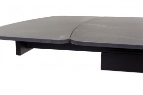 Стол RIVOLI 140 MATT BLACK MARBLE SOLID CERAMIC / BLACK, ®DISAUR в Верхней Салде - verhnyaya-salda.ok-mebel.com | фото 4