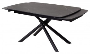 Стол RIVOLI 140 MATT BLACK MARBLE SOLID CERAMIC / BLACK, ®DISAUR в Верхней Салде - verhnyaya-salda.ok-mebel.com | фото 8