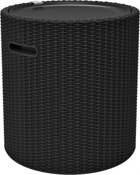 Столик-холодильник Кул-Стул (Cool stool) графит в Верхней Салде - verhnyaya-salda.ok-mebel.com | фото 2