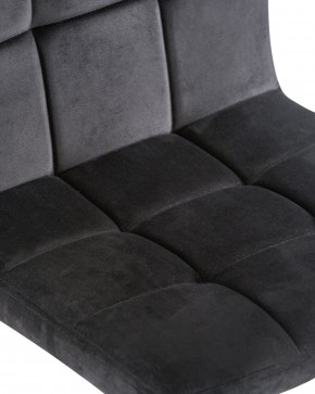 Стул барный DOBRIN DOMINIC, черный велюр (MJ9-101) в Верхней Салде - verhnyaya-salda.ok-mebel.com | фото 7