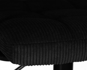 Стул барный DOBRIN KRUGER ARM BLACK, черный вельвет (LAR-E2041-52) в Верхней Салде - verhnyaya-salda.ok-mebel.com | фото 8