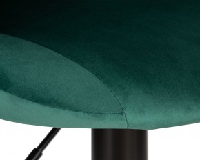 Стул барный DOBRIN LOGAN BLACK, зеленый велюр (MJ9-88) в Верхней Салде - verhnyaya-salda.ok-mebel.com | фото 7