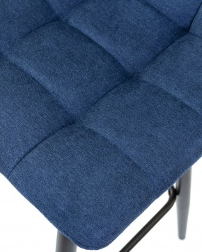 Стул барный DOBRIN NICOLE, черные матовые ножки, синяя ткань (UF860-14B) в Верхней Салде - verhnyaya-salda.ok-mebel.com | фото 8