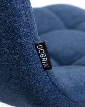 Стул барный DOBRIN NICOLE, черные матовые ножки, синяя ткань (UF860-14B) в Верхней Салде - verhnyaya-salda.ok-mebel.com | фото 9