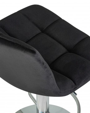 Стул барный DOBRIN TAILOR, черный велюр (MJ9-101) в Верхней Салде - verhnyaya-salda.ok-mebel.com | фото 6