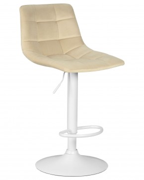 Стул барный DOBRIN TAILOR WHITE, бежевый велюр (MJ9-10) в Верхней Салде - verhnyaya-salda.ok-mebel.com | фото 2