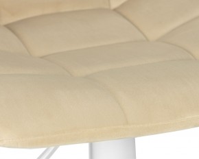 Стул барный DOBRIN TAILOR WHITE, бежевый велюр (MJ9-10) в Верхней Салде - verhnyaya-salda.ok-mebel.com | фото 7