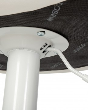 Стул барный DOBRIN TAILOR WHITE, белый PU в Верхней Салде - verhnyaya-salda.ok-mebel.com | фото 7