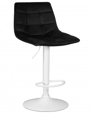 Стул барный DOBRIN TAILOR WHITE, черный велюр (MJ9-101) в Верхней Салде - verhnyaya-salda.ok-mebel.com | фото