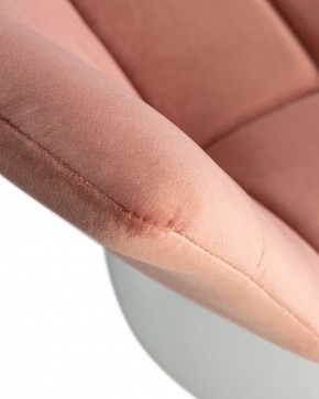 Стул барный DOBRIN TAILOR WHITE, пудрово-розовый велюр (MJ9-32) в Верхней Салде - verhnyaya-salda.ok-mebel.com | фото 7
