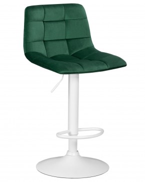 Стул барный DOBRIN TAILOR WHITE, зеленый велюр (MJ9-88) в Верхней Салде - verhnyaya-salda.ok-mebel.com | фото