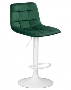 Стул барный DOBRIN TAILOR WHITE, зеленый велюр (MJ9-88) в Верхней Салде - verhnyaya-salda.ok-mebel.com | фото 2