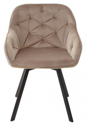 Стул GALE 360 град. поворот. BLUVEL-40 BEIGE, велюр/ черный каркас, М-City в Верхней Салде - verhnyaya-salda.ok-mebel.com | фото 6
